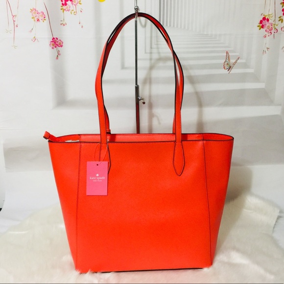 NWT Kate Spade Dana Large tamarillo Tote Bag - Picture 9 of 12